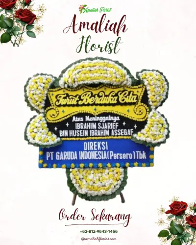 Papan Bunga Duka di Sidakangen